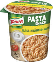 Knorr Pasta-Snack Käse-Kräuter-Sauce 65 g Becher